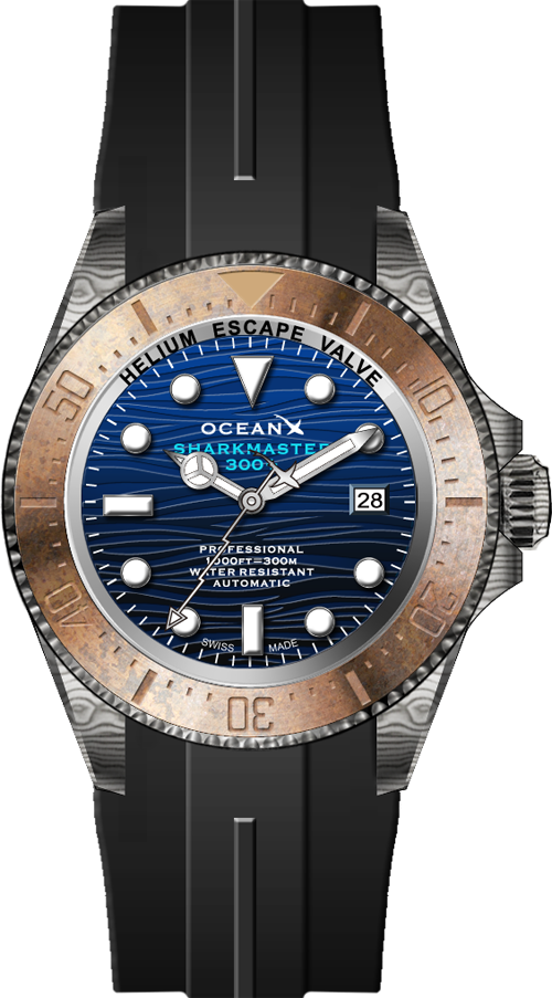 SMS332 DAMASCUS STEEL + BRONZE - Special Edition 52pcs