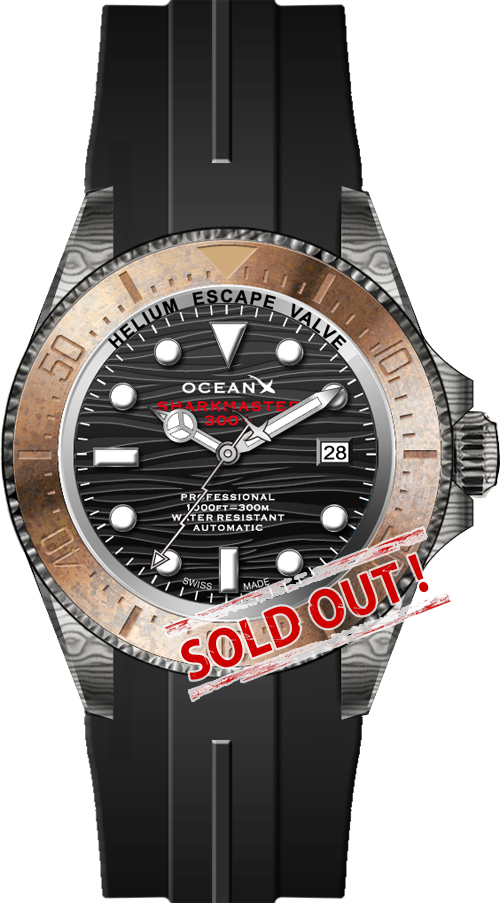 SMS331 DAMASCUS STEEL + BRONZE - Special Edition 25pcs (DISCONTINUED)